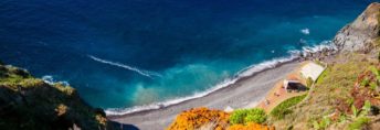 one of the beaches of Madeira - Ponta do Garajau